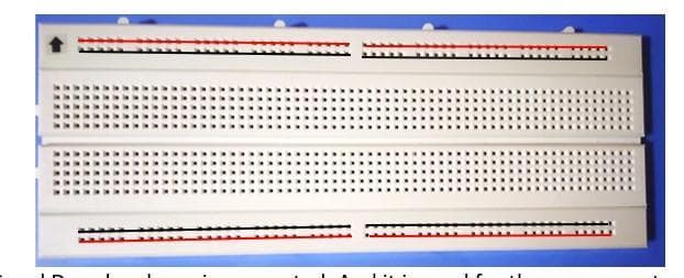 Horizontal power connections